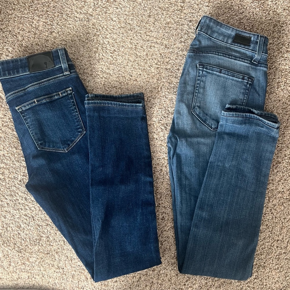Paige Jeans size 25 - TWO PAIRS